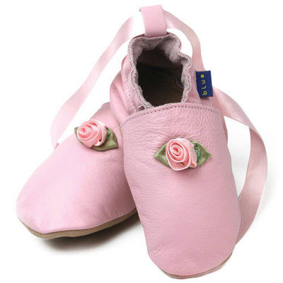 Inch Blue Girls Baby Shoes