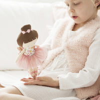 Baby Ballerina Rose Garden - Kiddymania Rag Dolls