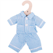 Blue Pyjamas - for 28cm Doll - Kiddymania Rag Dolls