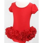 Frilly Lily Red Dotty Girls Ballet Tutu - Kiddymania Rag Dolls