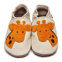 Inch Blue Giraffe Baby Shoes - Kiddymania Rag Dolls