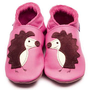 Inch Blue Baby shoes - Hedgehog Pink - Kiddymania Rag Dolls