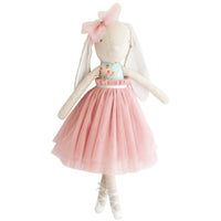 Linen Bronte Bunny Blush - Kiddymania Rag Dolls