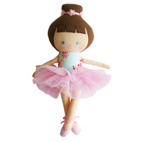 Baby Ballerina Blue - Kiddymania Rag Dolls