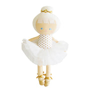 Gold Spot Baby Ballerina Doll - Kiddymania Rag Dolls