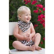 Noo Baby Bandana Bibs - Zebra - Kiddymania Rag Dolls