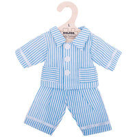 Blue Pyjamas - to fit 38cm doll - Kiddymania Rag Dolls