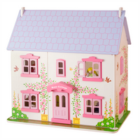 Rose Cottage Dolls House - Kiddymania Rag Dolls