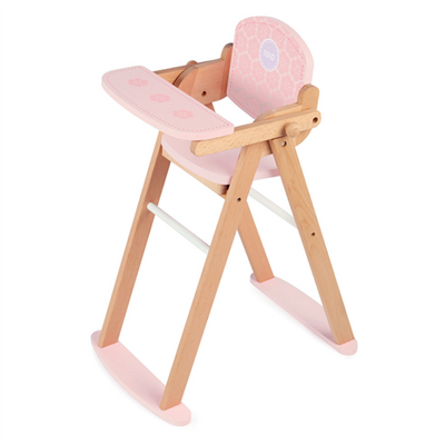 Dolls Wooden High Chair - Kiddymania Rag Dolls