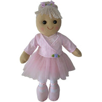 Ballerina Handmade Rag Doll 40cm - Kiddymania Rag Dolls