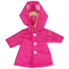 Pink Raincoat - for 34cm Doll - Kiddymania Rag Dolls