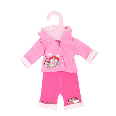 Dolly Designs 2 piece doggy trouser set with hood 14-16