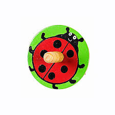 Lanka Kade Spinning Top - Ladybird - Kiddymania Rag Dolls