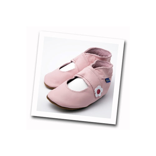 Inch Blue Mary Jane Pink Baby Shoes - Kiddymania Rag Dolls