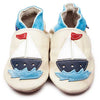 Inch Blue Baby shoes - Sail Boat Cream - Kiddymania Rag Dolls