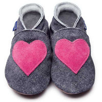 Inch Blue Baby shoes - Love Denim - Kiddymania Rag Dolls