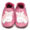 Inch Blue Unicorn Leather Baby Shoes - Kiddymania Rag Dolls