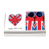 Inch Blue Union Jack Made with Love gift set - Kiddymania Rag Dolls