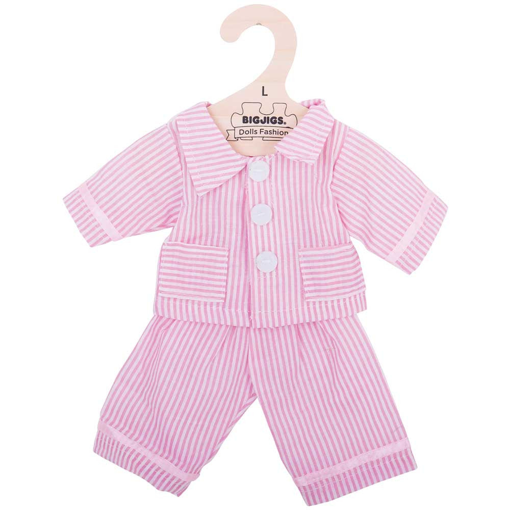 Pink Pyjamas - for 38cm doll - Kiddymania Rag Dolls