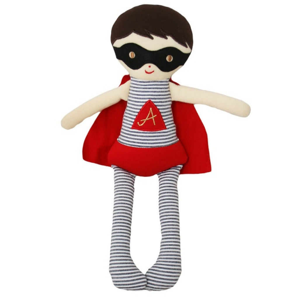 Super Hero Doll Rattle - 28 cm - Kiddymania Rag Dolls